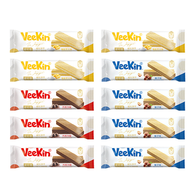 【消消乐】好吃点威化饼干 10枚 随机混合口味