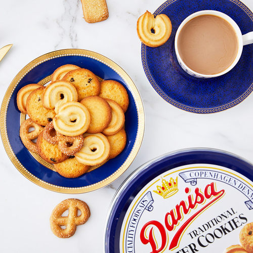 皇冠丹麦曲奇饼干原装进口曲奇 安徒生博物馆联名款【qyg】