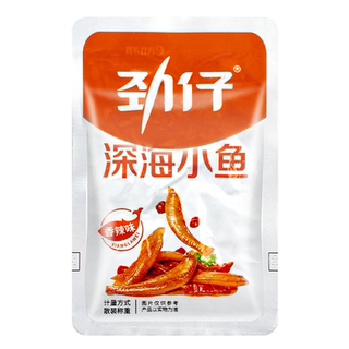 劲仔湖南特产小鱼干70g 约10小包 香辣味/酱汁味/麻辣味【qyg】