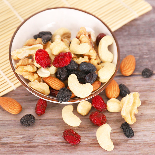 洽洽每日坚果小黄袋+小蓝袋 小黄袋15*3袋+小蓝袋15g*2袋【kl】