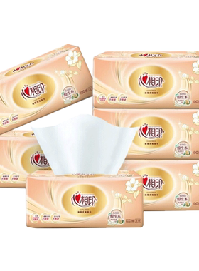 心相印经典款抽纸商超同款家用实惠装 3层100抽/包-MS