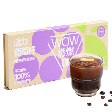 连咖啡 WOW燃燃咖2.1g×6杯 多口味 【qyg】