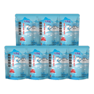 【芭芭农场兑换专享】中盐琅琊山未加碘精制食用盐400g*7袋