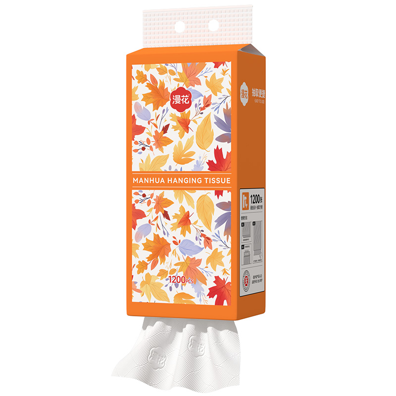 【天猫U先】漫花悬挂式抽纸 1200张*3提