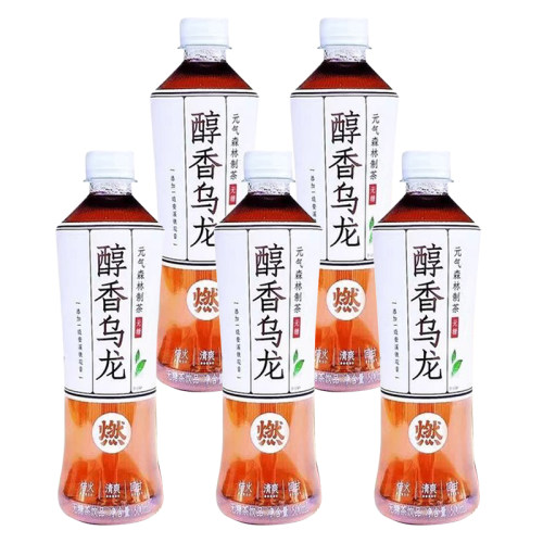 元气森林醇香乌龙500ml*5瓶