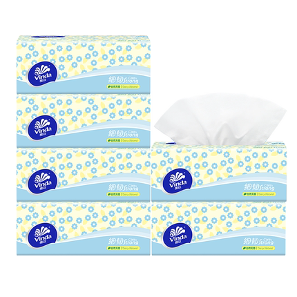 维达细韧抽纸 100抽*6包【88VIP】