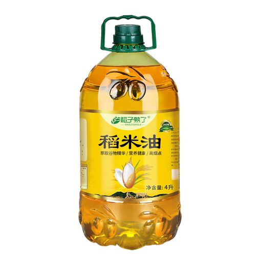 稻子熟了植物甾醇米糠油4L