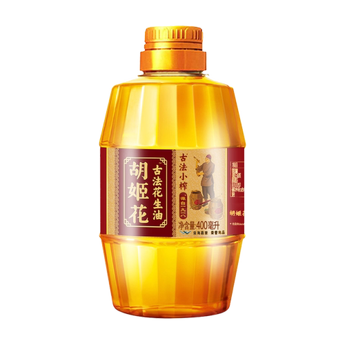 胡姬花小榨花生油御品珍珠米组合装 400ml*1+500g*1【kl】