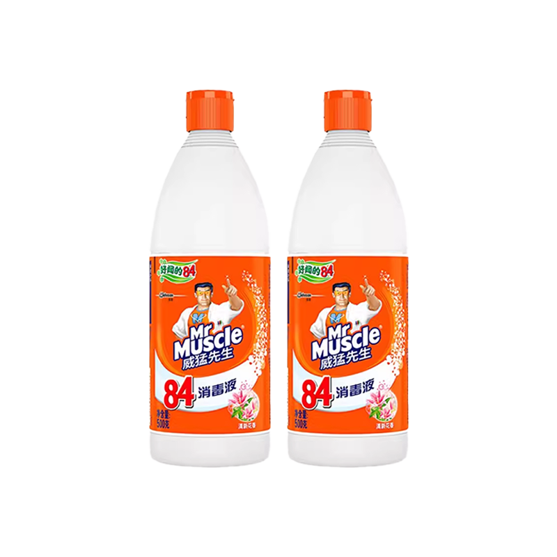 威猛先生84消毒液 500g*2瓶【kl】