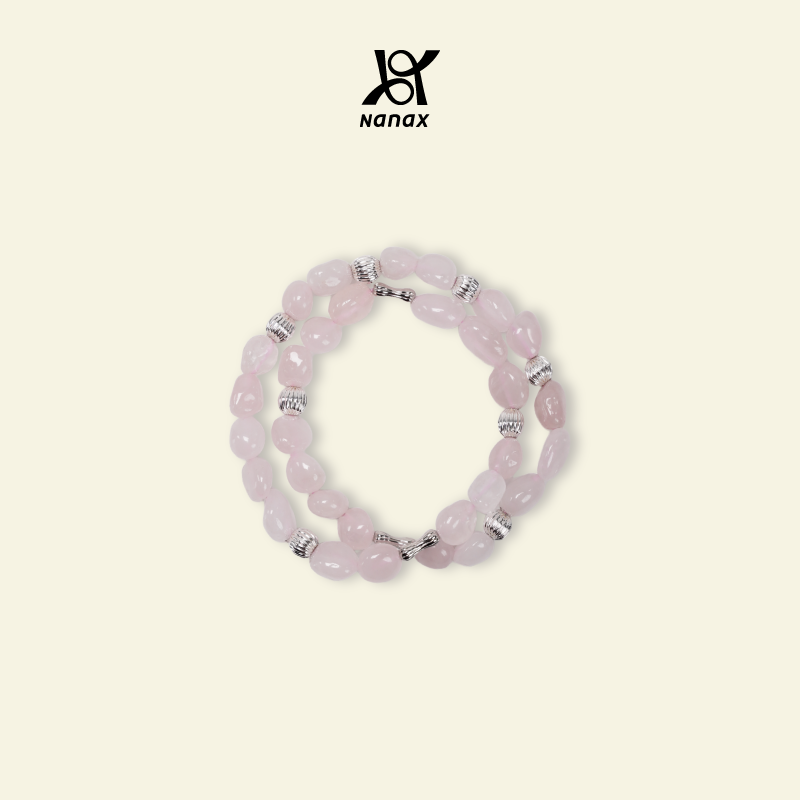 NanaX粉荔啵啵手链原创设计