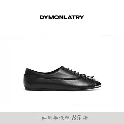DYMONLATYR深口系带圆头单鞋