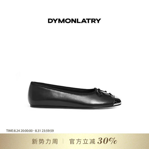 DYMONLATYR圆头金属芭蕾舞鞋