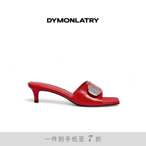 DYMONLATYR高跟细跟凉拖鞋凉鞋