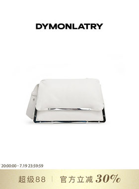 DYMONLATRY金属装饰羊皮枕头包