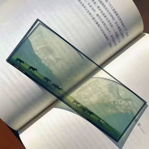 夏塔古道亚克力书签31