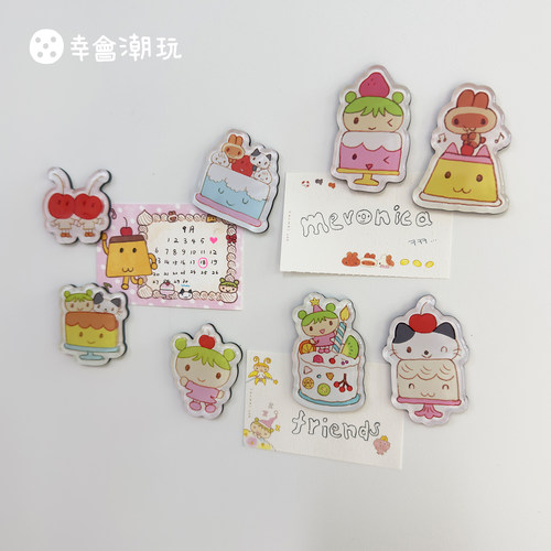 幸会潮玩梅洛妮卡甜点派对冰箱贴