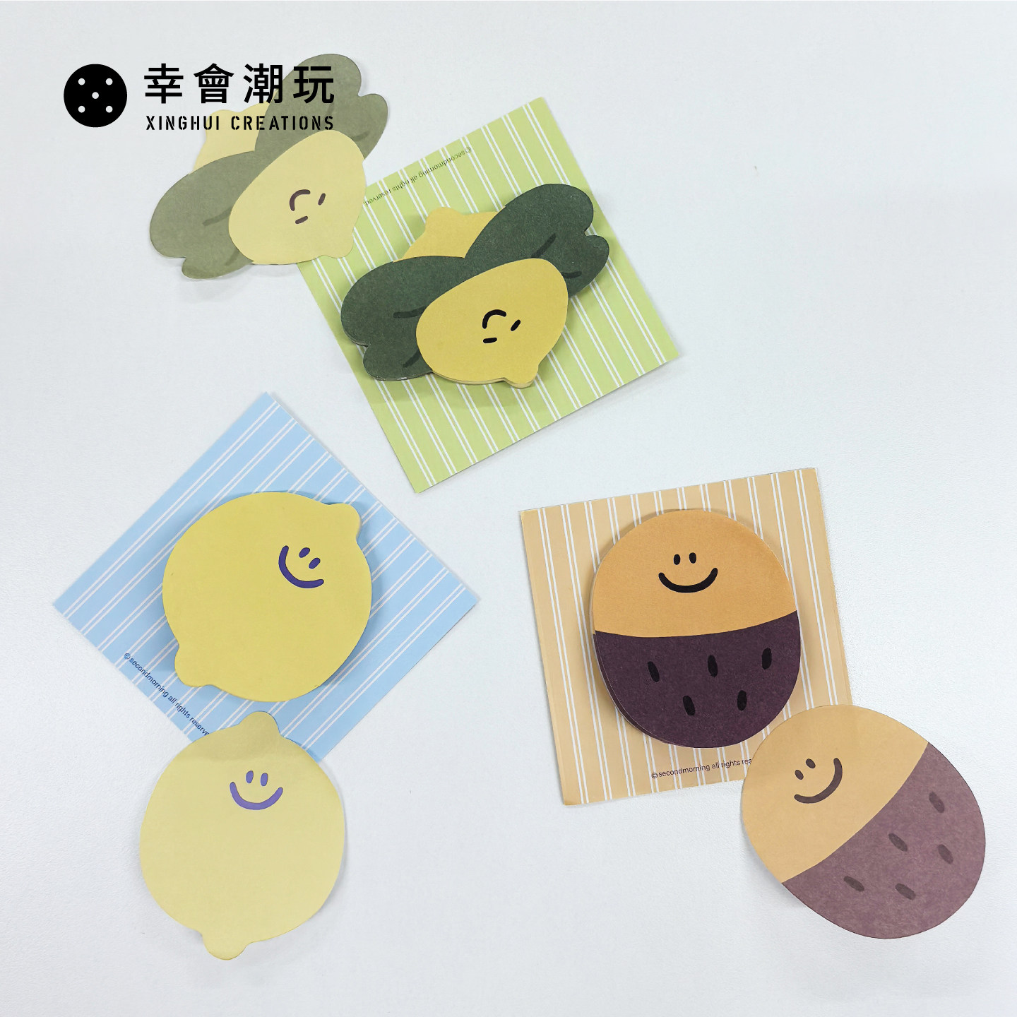 幸会潮玩 Second Morning-传递幸运便利贴手账文具粘性便签纸可爱,模玩/动漫/周边/娃圈三坑/桌游,文化/体育周边,淘宝优惠券,粉丝福利购,淘宝优惠卷