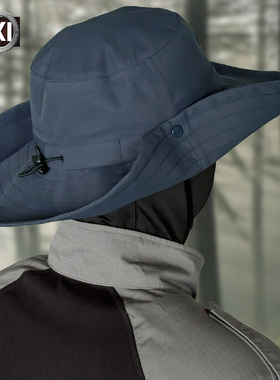 ESKI爱斯奔尼帽轻薄透气夏季防晒帽男遮阳太阳帽渔夫帽紫外线户外