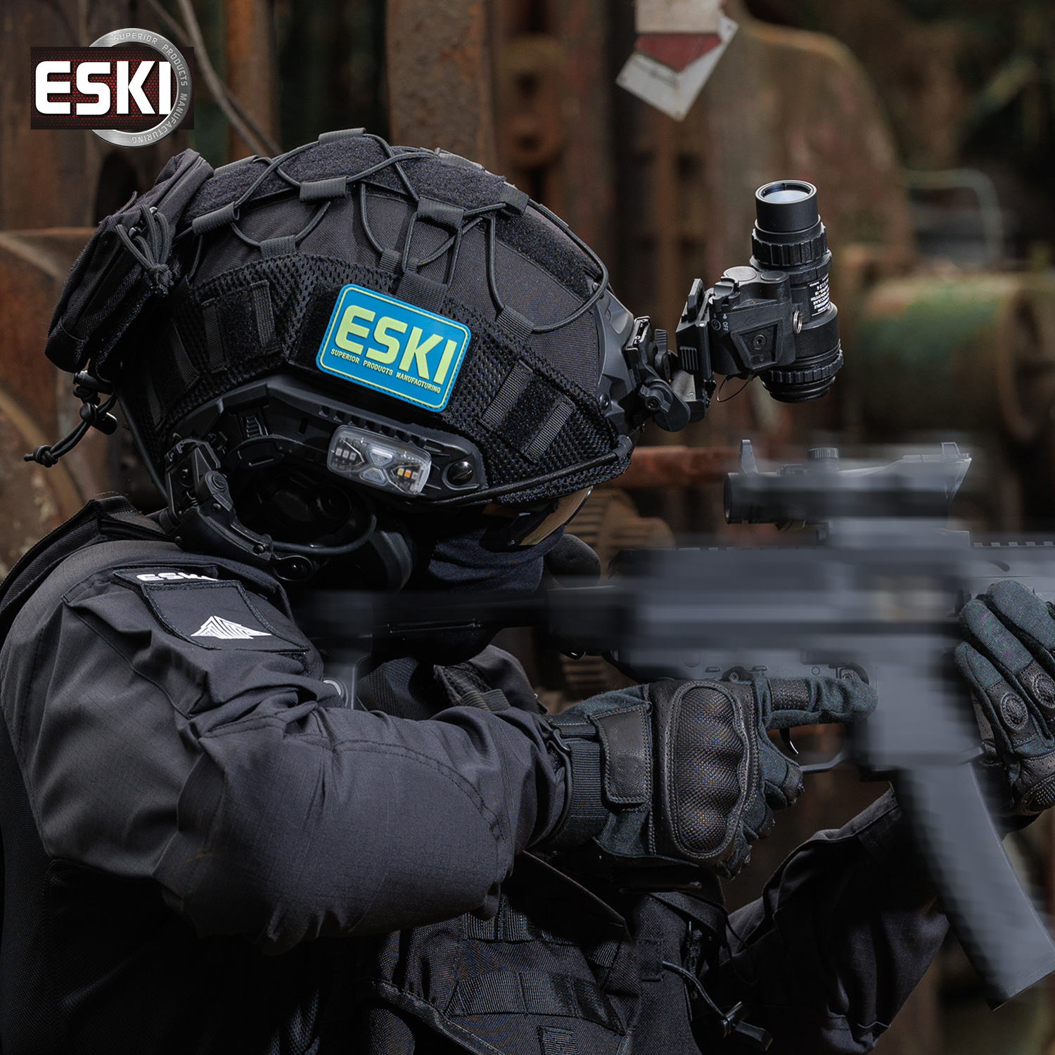 ESKI爱斯战术头盔改装配件罩