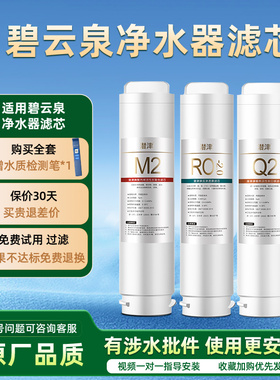 适用碧云泉G3/G7净水器滤芯R309/307/505/506/RT510/W5莱克饮水机