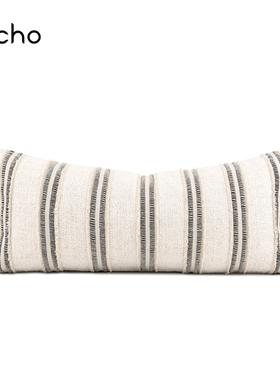 echo回声Awn of wheat丰收小麦色高级感卧室床头抱枕大靠垫长腰枕