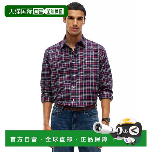 美国直邮tommy hilfiger 男士 衬衫 【付后1h可退】