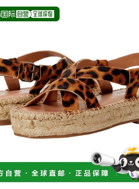 自营Madewell Aleh Asymmetric Espadrille Sandal Truffle Multi