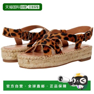 自营Madewell Aleh Asymmetric Espadrille Sandal Truffle Multi