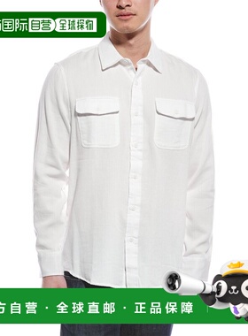 自营Grayers Bedford Textured Shirt - white 美国奥莱直发