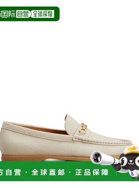 自营tod'sTextured Ecru Slip-On Flats - neutrals 美国奥莱直发