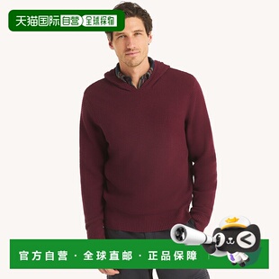 自营Nautica男士保暖连帽衫-仙粉黛 美国奥莱直发