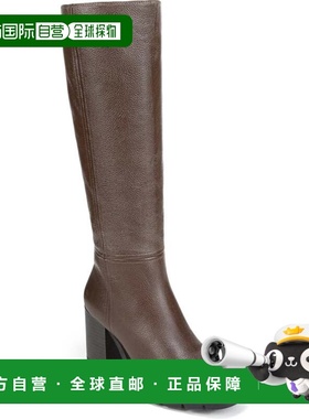 自营Naturalizer Willow Boots Womens Brown Leather Waterproof