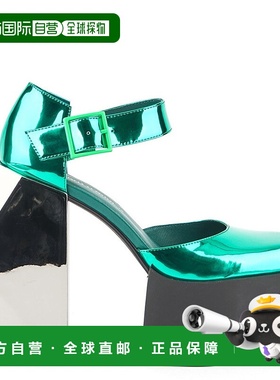 自营 united nudeStage Dorsey - malachite 美国奥莱直发高跟鞋