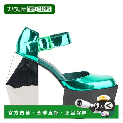 自营 united nudeStage Dorsey - malachite 美国奥莱直发高跟鞋