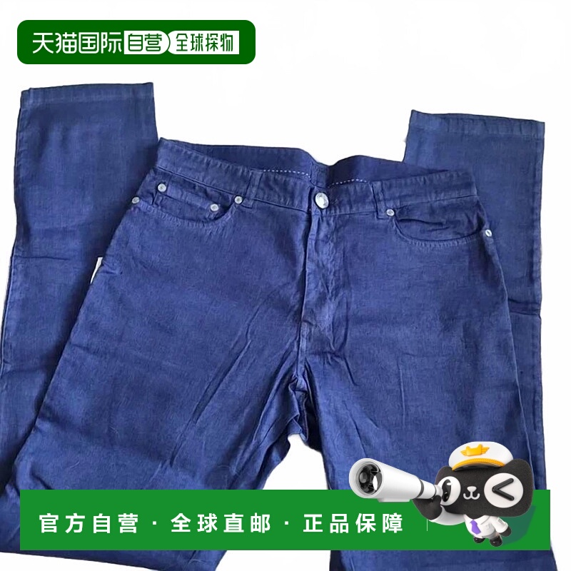 自营120% linoMen's 5 Pocket Slim-Fit Zip Pant In Ink Fade -