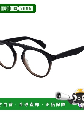 自营Yohji Yamamoto男式光学镜框-黑色 美国奥莱直发