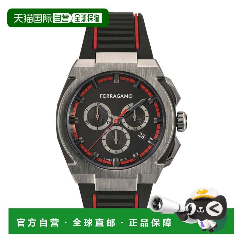 自营salvatore ferragamoFerragamo Supreme Chrono 硅胶腕表 - /