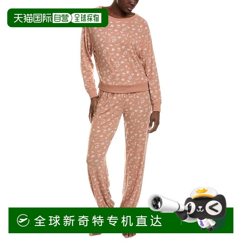 自营Honeydew Intimates 2件套Star Seeker拉丝球衣休息室套装-多