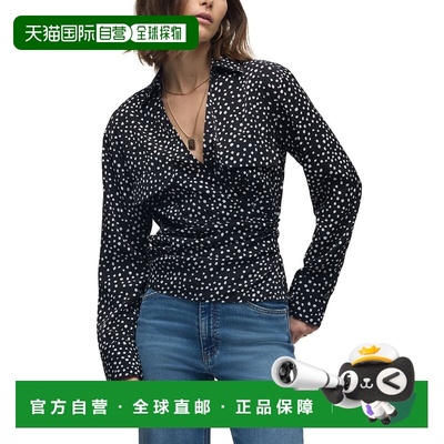 自营HUDSON Jeans Wrap Shirt - polka dot 美国奥莱直发