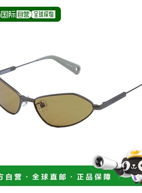 自营Jacquemus Sunglasses Cat Eye Full Rim, Gold Frame And Br