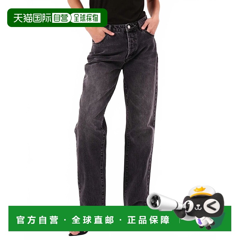 自营rolla's复古黑色休闲牛仔裤-复古黑色 美国奥莱直发