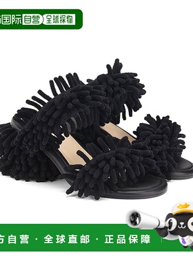 自营AGL Alison H老虎凉鞋-黑色 美国奥莱直发拖鞋