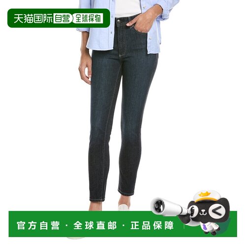 自营DL1961 Farrow Crescent Harbor Skinny Jean-蓝色 美国奥莱
