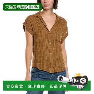 Dahl Gold Textured Top 上衣美国直发奥莱 Gauze 自营Bella