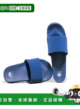 自营dearfoamsPlanet A Men's REGNR8 Slide Sandal - blue multi