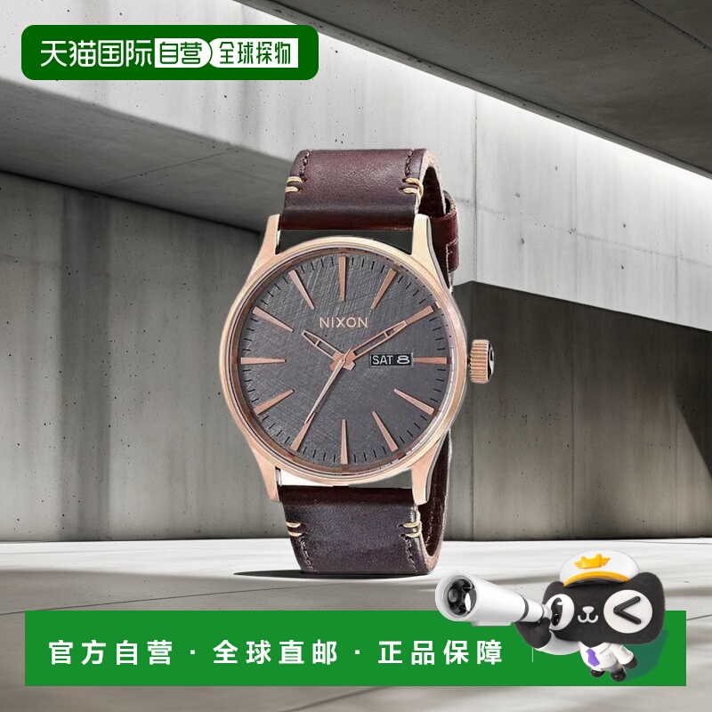 1h可退 【美国直邮】Nixon|Sentry Leather 腕表