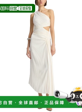 自营 A.L.C.Dahlia连衣裙-白色 美国奥莱直发