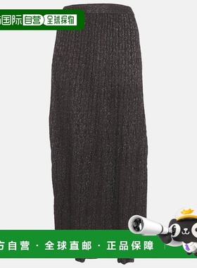 自营M Missoni Purple Lurex Knit Maxi Skirt - purple 美国奥莱