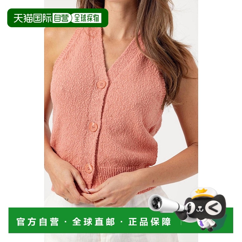 自营 sundays波西塔诺桃色 Zya 背心 - 波西塔诺桃子 美国奥莱直