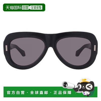 自营salvatore ferragamoFerragamo Grey Pilot Ladies Sunglasse